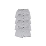 Tutku Erkek Penye Boxer, Gri, S Beden, 4 Adet