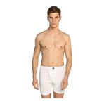 Tutku Erkek Penye Boxer, Paçalı,%100 Pamuklu, Beyaz, 2XL Beden, 12'li Paket