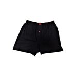 Tutku Erkek Penye Boxer, Siyah, 2XL Beden, 4'lü Paket
