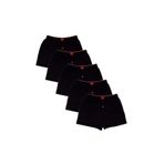 Tutku Erkek Penye Boxer, Siyah, 5'li Paket, 2XL Beden