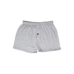 Tutku Erkek Penye Düğmeli Boxer, Gri, M Beden