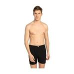 Tutku Erkek Ribana Penye Boxer, Siyah Arjantin Paçalı Külot, 10'lu Paket, 3XL