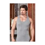 Tutku Erkek Ribana Spor Atlet, Gri, L
