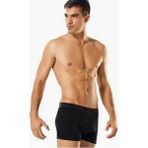 Tutku Erkek Siyah Renk Likralı Elastan Boxer 3 Adet Pamuklu Konfor ve Esneklik Sunar - XL