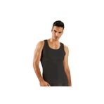 Tutku Erkek Siyah Ribana Klasik Atlet, 6'lı Paket, 4XL Beden