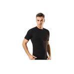 Tutku Erkek Slim Fit Bisiklet Yaka Kısa Kollu T-Shirt, Siyah, 2XL
