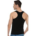 Tutku Erkek Spor Atlet 3'lü Paket Pamuklu Ribana Kumaş, Siyah, XL