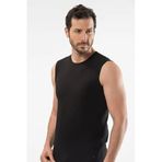 Tutku Erkek Spor Fanila 6'lı 0108, Siyah, L