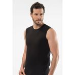 Tutku Erkek Spor Fanila 6'lı 0108, Siyah, M