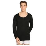 Tutku Erkek Termal Uzun Kol Fanila, Siyah, 4XL