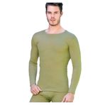 Tutku Erkek Thermal Uzun Kollu Haki Fanila Yeni Sezon (2 Adet Ekonomik Paket), Haki Yeşil, XL