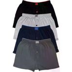 Tutku ES7896325000 Erkek Karışık Renk 10Lu Paket Penye Düğmeli Boxer