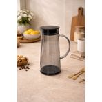 tutku home Renkli Borosilikat Parlak Cam Sürahi - 1 Litre