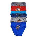 Tutku İç Giyim Erkek Çocuk Desenli Slip Külot 6 lı Paket 3-4 yaş Karışık