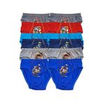Tutku Iç Giyim Erkek Çocuk Desenli Slip Külot Pamuklu 12Li Paket cok-renkli