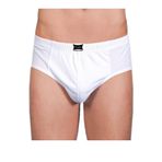 Tutku İç Giyim Pamuklu Erkek Slip Külot Battal Beden 6lı Paket Beyaz Battal