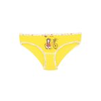 Tutku Kadın 0832 Kız Çocuk Elastan Önü Baskılı Bato Külot, Sarı, 4
