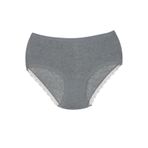 Tutku Kadın 0948 Dantelli Işık Bato Külot Tekli Ürün, Gri, 5
