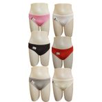 Tutku Kadın 12'li Paket Karışık Renk Pınar Ve Kaıkorse Bikini Külot, Beyaz, Standart