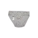 Tutku Kadın 6'lı Dantelli Bato Bikini, Gri, 4