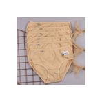 Tutku Kadın Bej Elastan Külot, 6'lı Set, 3 Beden