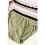 Tutku Kadın Çok Renkli 12'li Cotton Bikini 0592 Örme Kumaş ile Rahat ve Şık Hipster Tasarım - 6