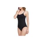 Tutku Kadın İp Askılı Likralı Kancalı Çıtçıtlı Body - Emr3064, Siyah, L