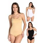 Tutku Kadın Karışık Renk Paket Ip Askılı Likralı Kancalı Çıtçıtlı Body Zıbın 3'lü TUT87256 (XL)