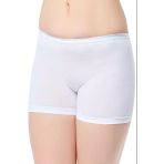 Tutku Kadın Likralı Pantolon Külodu 0154 - 6 Adet - L - Beyaz