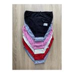 Tutku Kadın Renkli Bikini Alt Kombin, 6'lı Set, L/XL Beden