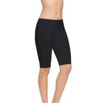 Tutku Kadın Siyah Penye Kısa Tayt, 3lü Set, 2XL Beden