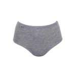 Tutku Kadın Yüksek Bel Likralı Bato İç Giyim, 4'lü Set, Gri