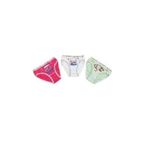 Tutku Kız Çocuk Arkası Baskılı Bato Külot 3'lü Pembe-Gri-Mint Yeşili, Pudra-Mint Yeşili-Pembe, 4-5 Yaş