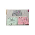 Tutku Kız Çocuk Pamuklu 9-10 Yaş Desenli Boxer Külot, Gri, 9-10 Yaş