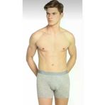 Tutku LİKRAT113 Erkek Siyah 3'lü Paket Likralı Boxer Elf568T0114Ccm3