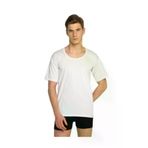 Tutku lingerietutku01033 Erkek Penye Bisiklet Yaka[Açık Yaka] Yarım Kol Fanila 3 Adet