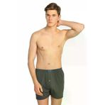 Tutku NağihanGÜNDÜZ-TÜM BEDENLERİ-İNDİRİMLİ-02 Erkek Füme Penye Düğmeli Pamuklu Boxer 10 Lu Paket