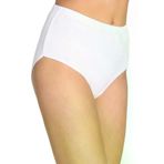 Tutku P-TKD0922-10-BEYAZ-L-A Kadın Beyaz 10'lu Paket Ribana Bato Külot Elf568T0922Ccm10-Beyaz-L