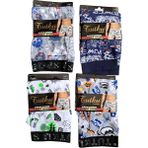 Tutku Renkli Desenli Erkek Boxer 4'lü Paket - 2XL