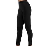 Tutku Şardonlu Termal Tayt , XL, TKD016603, Siyah, kadın