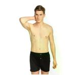 Tutku TEPB101 Erkek Siyah Penye Düğmeli Boxer 6'lı