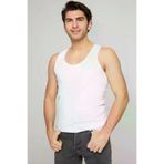Tutku TRNT10177 Erkek Beyaz Atlet %100 Pamuk 7'li Paket Yeni Sezon