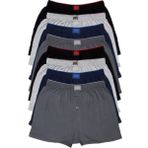 Tutku Tutku erkek Penye Düz Boxer 6 Adet Tutku Erkek Penye Düz Boxer - M - Karışık