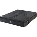 Tutku Yatak Ferro Pedli Yatak 32 cm | 5 Bölgeli Torba Yay Sistemi, Orta Sert, Tek Taraflı, Ergonomik Destekli Yatak - Siyah - 180 x 200