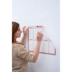 TutturX Myweek Planlayıcı 40x50cm Kalem Hediyeli Statik Akıllı Kağıt Tahta