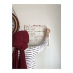 Tutunabilir Kağıt 3 Adet Mini Myweek Haftalık Planlayıcı Akıllı Kağıt Tahta Yazı Tahtası Kalem 40x50 Cm