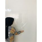 Tutunabilir Kağıt Kareli Şeffaf Tahta Akıllı Kağıt Yazı Tahtası 120X100 cm Kalem Hediyeli Kullanım Kolaylığı