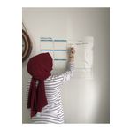 Tutunabilir Kağıt Planlayıcı Akıllı Kağıt Planner Sticker Kağıt Tahta Yazı Tahtası Takvim Haftalık Week Set