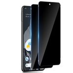 TUTUO Google Pixel 8 Pro 5G için paravan koruma folyosu, kırılmaz cam için, 2 adet antispy zırhlı koruma camı, 9H sertlikte, gözetleme önleyici gizlilik folyosu, çizilmez koruyucu cam, siyah