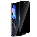 TUTUO Google Pixel 9 Pro 5G için paravan koruma folyosu, kırılmaz cam için, 2 adet antispy zırhlı koruma camı, 9H sertlikte, gözetleme önleyici gizlilik folyosu, çizilmez koruyucu cam, siyah